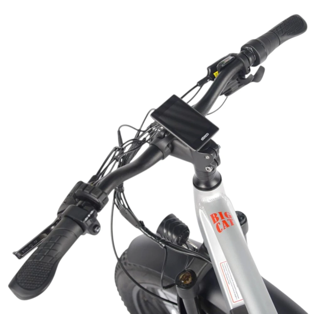 Электровелосипед Eltreco BigCat Next Серебристый-матовый 9